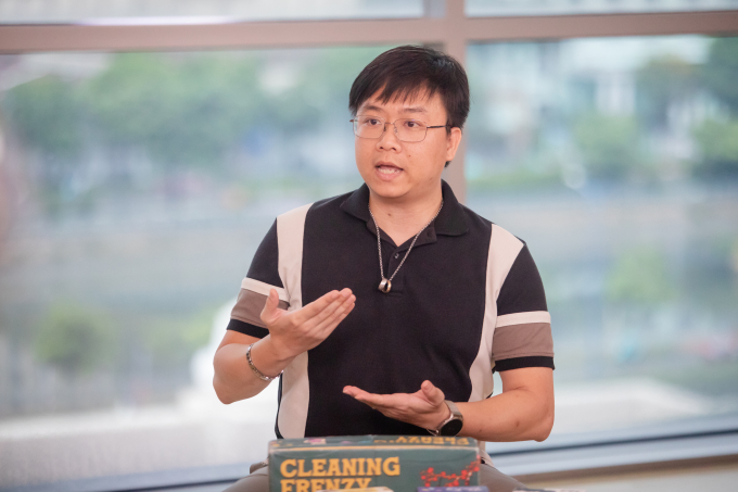 Ông Phan Thanh Duy, giảng viên ngành Thiết kế Game, Khoa Truyền thông và Thiết kế, RMIT Việt Nam. Ảnh: Thành Nguyễn