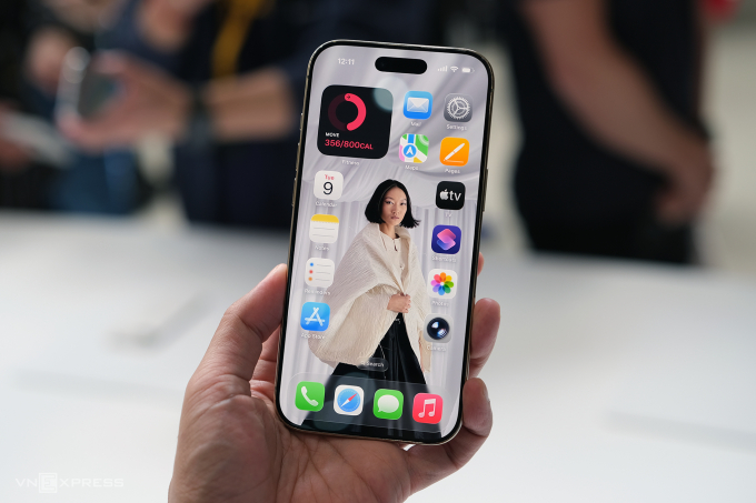 Ảnh thực tế iPhone 17 Air tại lễ ra mắt ngày 9/9.